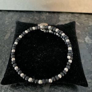 Alex and Ani Black Sand Santorini Wrap Bracelet
